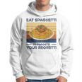 Divertido Comer Espaguetis Para Olvidar Su Regretti Amante De La Pasta Sudadera