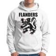 Flanders Belgium Lion Flag Souvenirlaanderen Proud Flemish Felpa con cappuccio