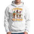 Halloween Ice Cream I-Scream You-Scream Everybody Scream Hoodie