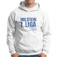 Holstein Football Kicken Fan Kiel Stadium Blue Blue Kapuzenpullover