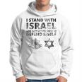 Idf Israele Forze Di Difesa Sostegno E Posizione Per L'esercito Israeliano Felpa con cappuccio