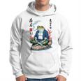 Japan Samurai Rana Yokai Aestheticintage Streetwear Felpa con cappuccio