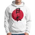 Kanji Japan Cool Camicia Giapponese Felpa con cappuccio