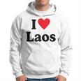 I Love Laos Kapuzenpullover