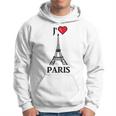 I Love Paris J'aime Paris France Tour Eiffel Sweat à capuche