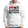 I Love My Yapping Boyfriend Felpa con cappuccio