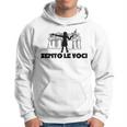 Maglia Divertente Direttore O Maestro Di Coro Sento Leoci Felpa con cappuccio