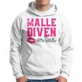 Malle Diven On Tour Slogan Kapuzenpullover