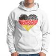 Mein Herz Schlagt Für Deutschland Blue Kapuzenpullover