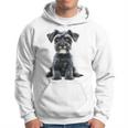 Miniature Schnauzer Dog Motif Pet Miniature Schnauzer Kapuzenpullover