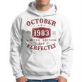 Ottobre 1983 Regalo Uomo 41 Anni Compleannointage 1983 Felpa con cappuccio