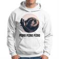 Pedro Pedro Raccoon X Meme Racoon Selfie Dance Kapuzenpullover