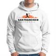 San Francisco Baseball Minimalist Vintage Baseball Lover Hoodie
