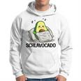 Schlavocado Official Sleep Pyjamas Sleep Avocado Gray Kapuzenpullover