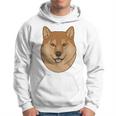 Shiba Inu Maglia A Manica Felpa con cappuccio