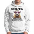 Supervisor Chefin Schäffin Gray Kapuzenpullover