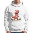 T-Rex 5Th Birthday Dino Ich Bin Schon 5 Jahre Alt German Langu Kapuzenpullover