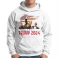 Trump 2024 Outlaw Hillbilly JDVance 2024 Donald Trump Hoodie