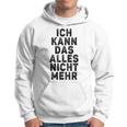 Überwältigt Humor 'Ich Kann Nicht Mehr' Kapuzenpullover