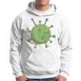 Virus Bakterie Bazille Costume Di Carnevale E Feste Felpa con cappuccio