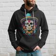 Aesthetic Mexico Dia De Muertos Skull Kapuzenpullover Geschenke für Ihn