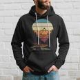 Animale Orso Foresta Escursionismo Montagne Retro Trekking Felpa con cappuccio Regalos para él