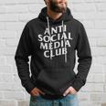 Anti Social Media Club Kapuzenpullover Geschenke für Ihn