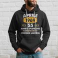 Aprile 1969 55 Anni Compleanno Uomo Donna 1969 Felpa con cappuccio Regalos para él