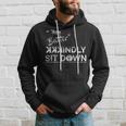 Baseball Strike Out Summer Day National Pastime Adult Hoodie Gifts for Him
