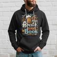 Beer Brats And Boos Oktoberfest Vibe With Halloween Hoodie Gifts for Him