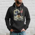 Belgian Malinois Japanese Kanagawa Wave Surf Dog Hoodie Gifts for Him