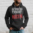 Bevor Du Fragen German Kapuzenpullover Geschenke für Ihn