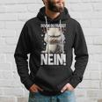 Bevor Du Fragst Nein Katzekaffee Kater Announced Kapuzenpullover Geschenke für Ihn