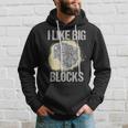 I Like Big Block Amo I Grandi Motori Motore Tuning Felpa con cappuccio Regalos para él