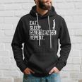 Camicia Eat Sleep Calisthenics Repeat Per Un Fan Del Calisthenics Felpa con cappuccio Regalos para él