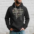 Camo American Flag Heart Camouflage Patriotic Veterans Day Hoodie Gifts for Him