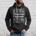 Chemical Engineer Description Label Felpa con cappuccio Regalos para él