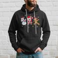 Christmas Dab Dabbing Bonhomme De Neige Du Père Noël Sweat à capuche Cadeaux pour lui