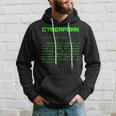 Cyberpunk Word Definition Cyberpunk Sudadera Regalos para él