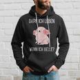 Darf Ich Leben Wenn Ich Belle Animal Loveeganegetarian Kapuzenpullover Geschenke für Ihn