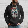 Dia De Los Muertos Decorative Mexican Head Sugar Skull Kapuzenpullover Geschenke für Ihn