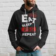 Divertente Eat Sleep Ps5 Ripetere Regalo Per Amanteideo Game Felpa con cappuccio Regalos para él