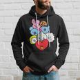 Donna Cool K-Pop Cute Love Symbol K-Drama Korean Pop Music Fan Con Collo A Felpa con cappuccio Regalos para él