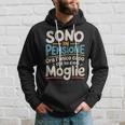 Donna Sono In Pensione Ora L'unico Capo Che Ho È Mia Moglie Con Collo A Felpa con cappuccio Regalos para él
