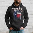 Donna Texano Orgoglioso Idea Regalo Texas Con Collo A Felpa con cappuccio Regalos para él