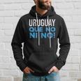 Donna Uruguay Que No Ni No Con Collo A Felpa con cappuccio Regalos para él