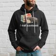 I Eat Cement Moo Deng Hippo Oddly Specific Dank Meme Hoodie Gifts for Him