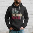 Eat Sleep Scooter Repeat Kapuzenpullover Geschenke für Ihn