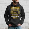 Elektriker Stundenlohn Stundensatz Kapuzenpullover Geschenke für Ihn