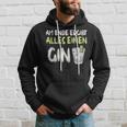 Am Ende Ergibt Alles Einen Gin Alcohol Gin Tonic Cocktail Kapuzenpullover Geschenke für Ihn